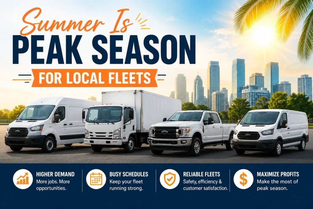 Summer Is Peak Season for Local Fleets. It Is Also When Downtime Costs the Most